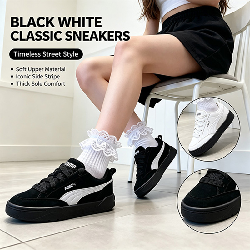 Puma Shoes Rs-X - Мужские кеды Puma 401606-15 черно-белые замшевые