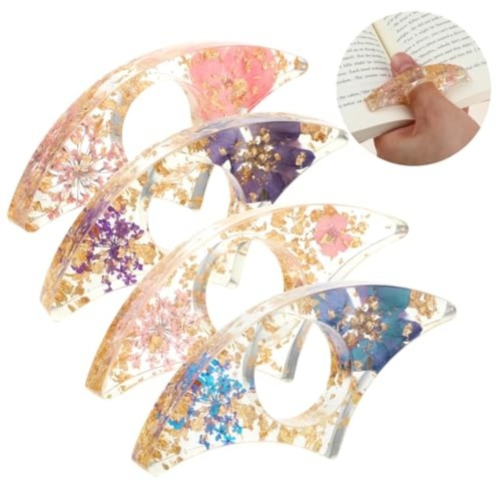 4 шт., подарок, держатель для  – обзор и цена Dried Flower Bookmark