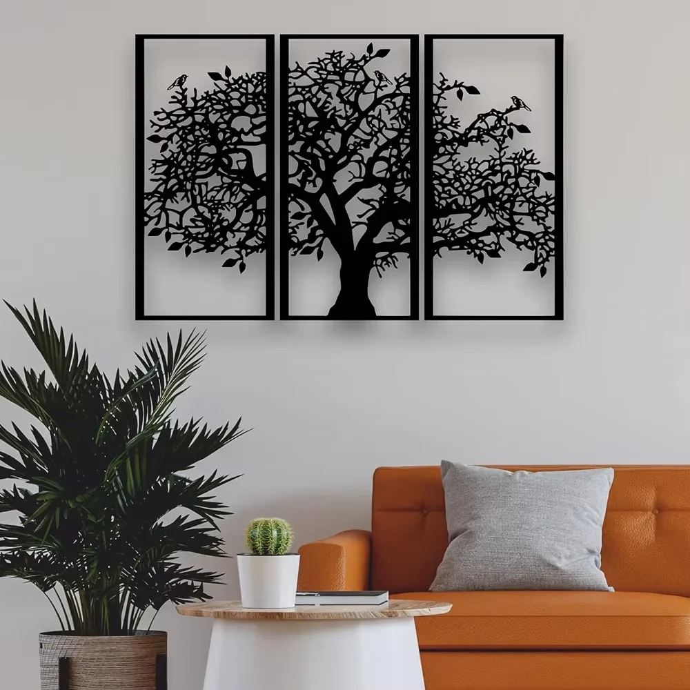 Набор из 3 металлических насте – обзор и цена Family Tree Print